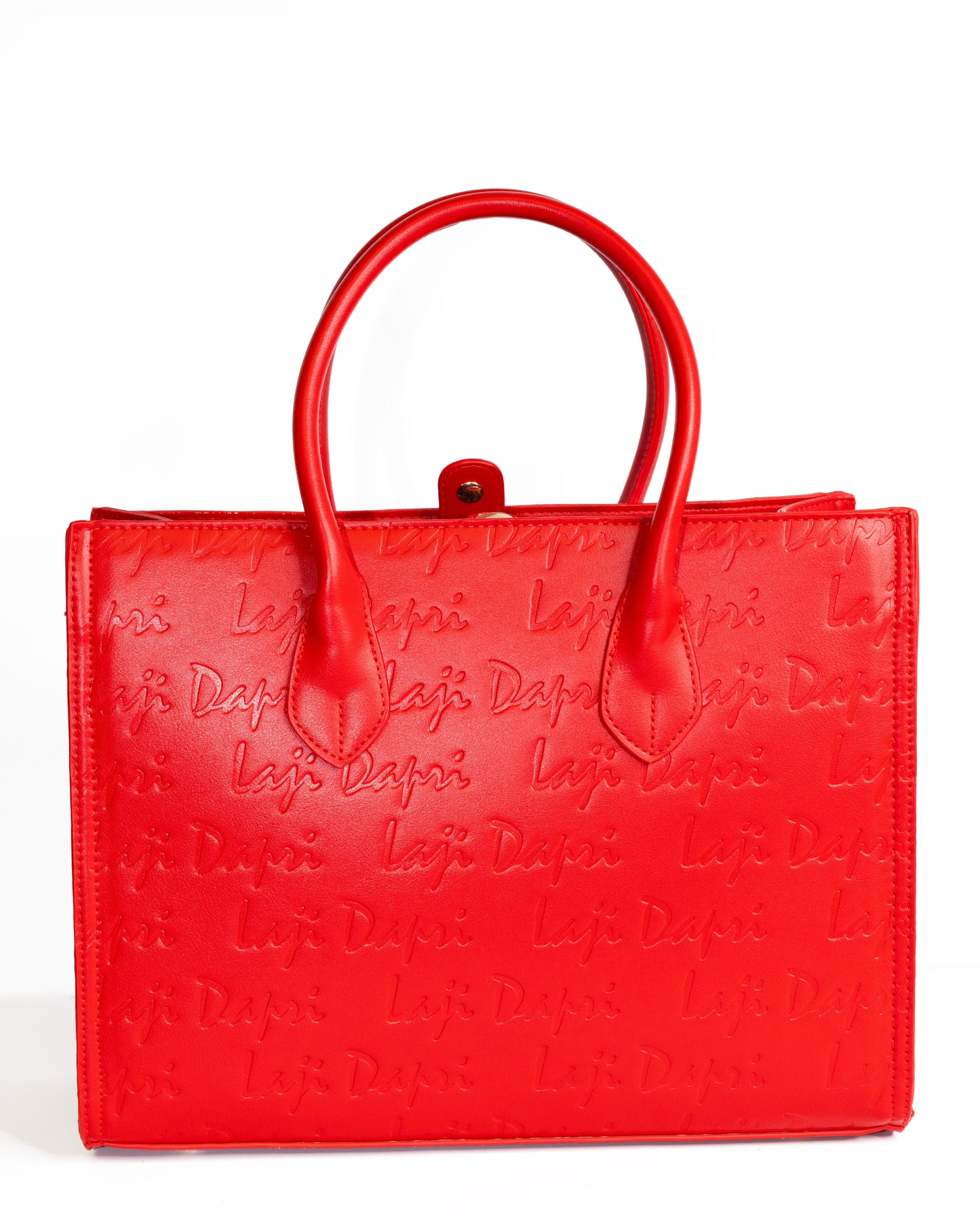 Monogram Tote Bag (Red)