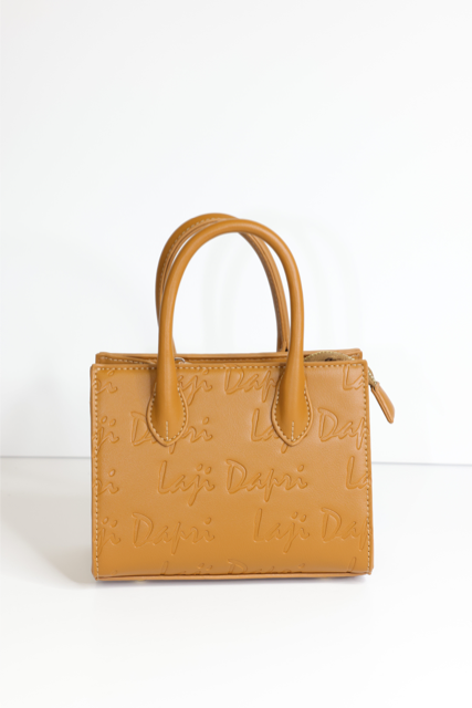 Monogram MINI Tote Bag (Bronze)